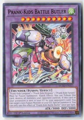 Yugioh - Prank-Kids Battle Butler MGED-EN113 1st Edition - Maximum Gold: El Dora