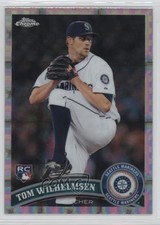 2011 Topps Chrome Retail X-Fractor Tom Wilhelmsen #202 2u6