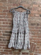 Ulla Johnson Women’s Silk Mini Dress, Sz 4, Floral Ruffles Fabulous!