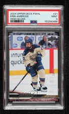 2024-25 Upper Deck PWHL High Gloss 8/10 Erin Ambrose #21 PSA 9 MINT 1s2m