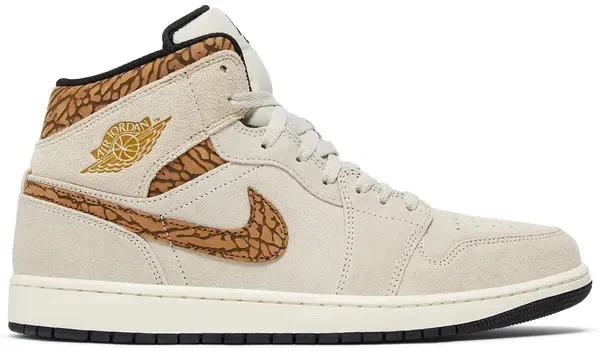 Preços baixos em Jordan 1 SE Mid Brown Elephant | eBay