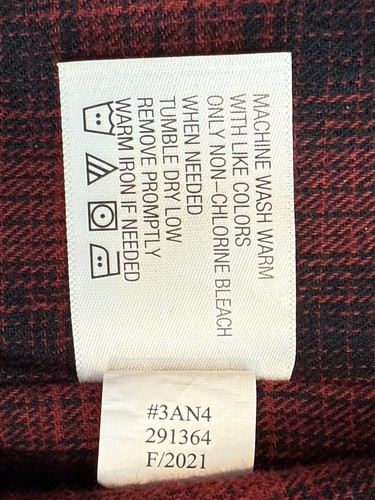 Orvis Men’s Canvas Chore Jacket Two Fly Embroidered Flannel Lined Brown XL NWT - Picture 13 of 13