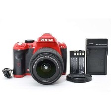  N.MINT MPENTAX K-r 12.4MP Digital SLR Camera Red Body w/Lens Set from Japan