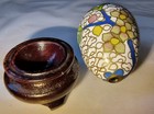Sakura In Bloom Cloisonne Enameled With Stand Bead 2.25" — photo 2