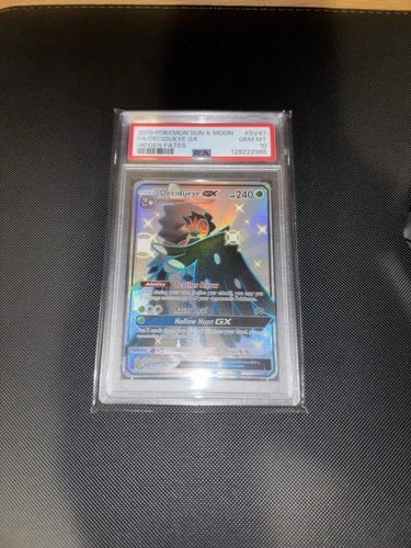 Decidueye GX SV47/SV94 Hidden Fates Shiny Vault PSA 10