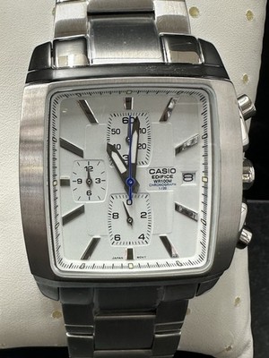 Casio Edifice EF509D-7A White Dial Men s Watch