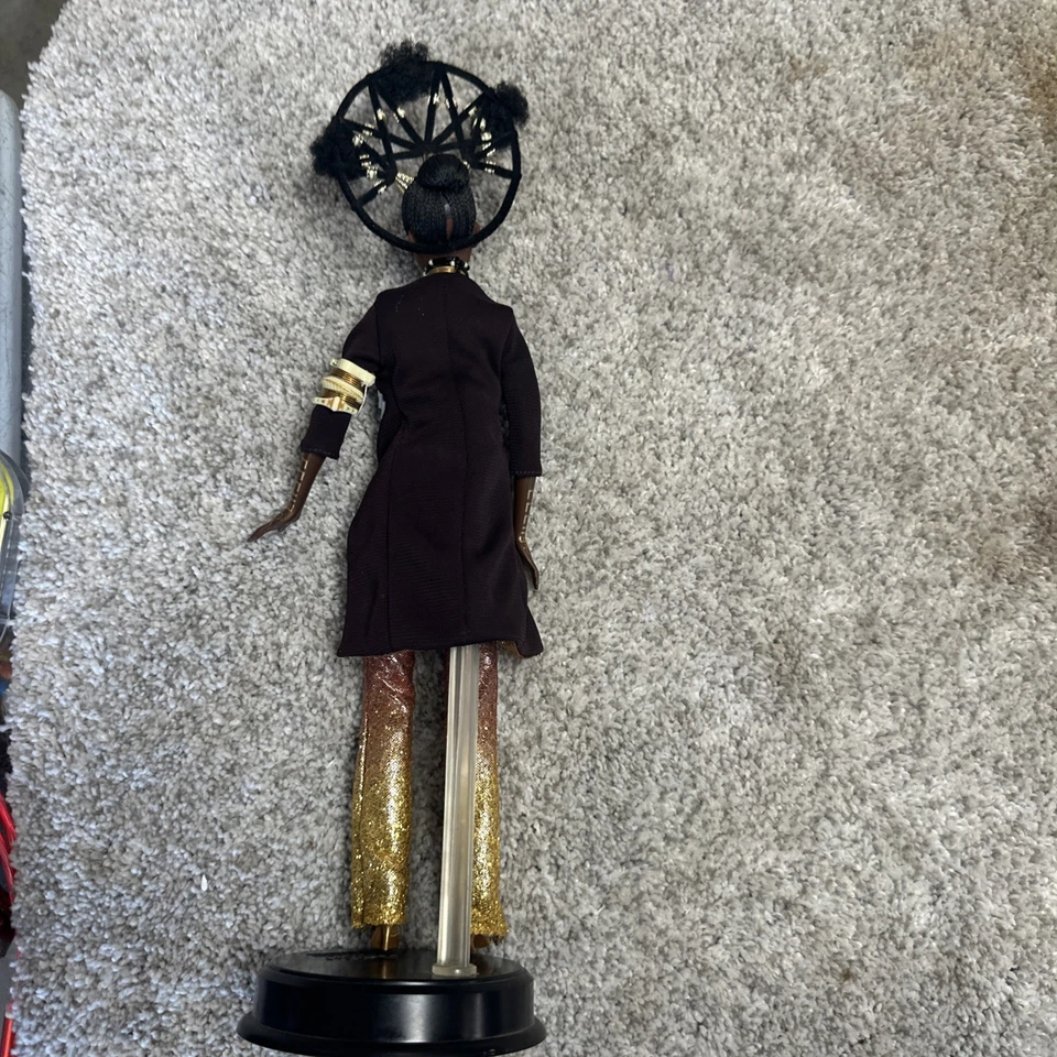 MOJA Treasures of Africa SHIPPER Byron Lars Barbie Doll African American AA" - Image 4 of 4