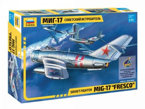 Zvezda 7318 Soviet Fighter MIG-17 FRESCO 1/72