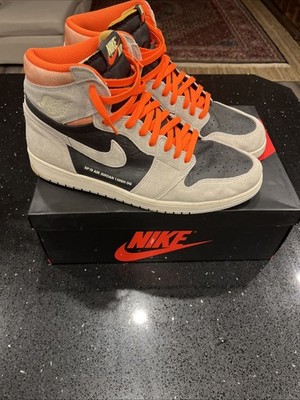 Size 14 - Air Jordan 1 Retro OG High Neutral Grey Used With Box