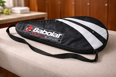 BabolaT Team Line Tennisschläger / Schlägertasche - Schwarz/Weiß
