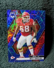 2025 Panini Mosaic Will Shields #237 Reactive Blue Prizm Chiefs