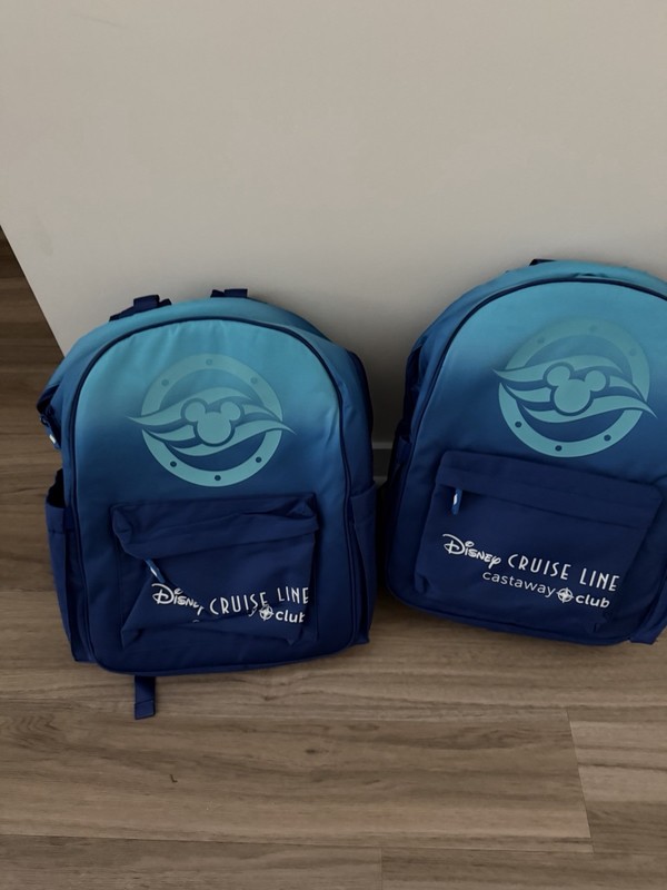 NEW 2026 Disney Cruise Line DCL Castaway Club Backpack With Adjustable Straps