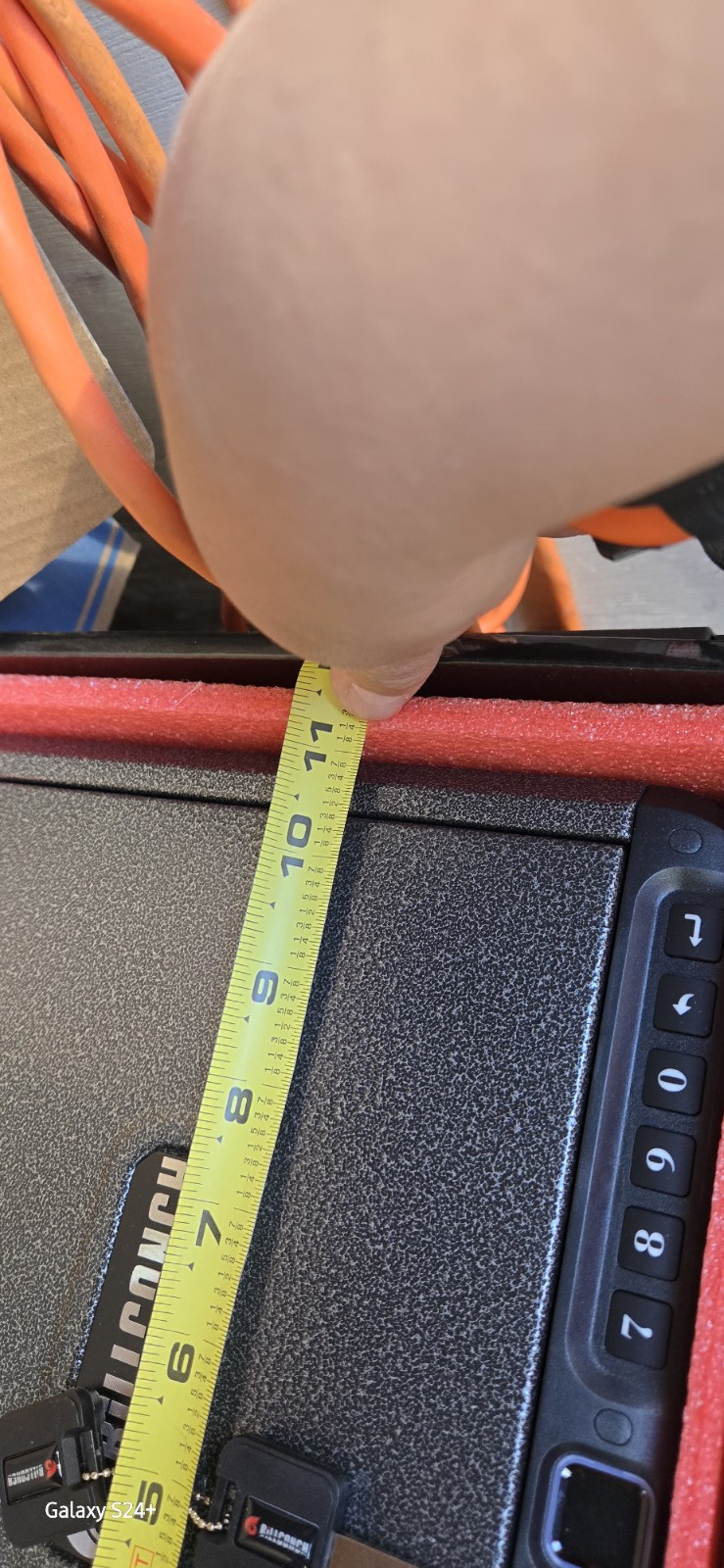 Billconch Gun Safe Biometric Pistols 3-Ways unlock Safe Fingerprint New In Box