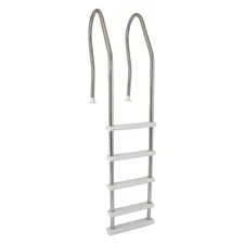 Stainless Steel Reverse Bend In-Pool Ladder for Above Ground Pools