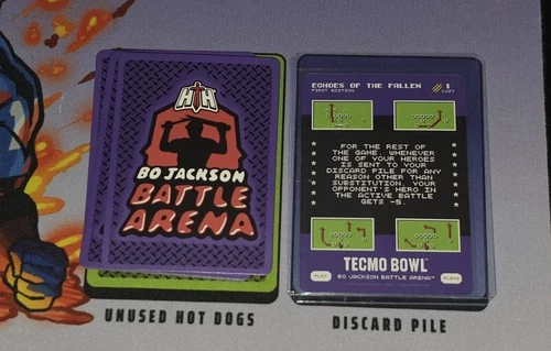 Bo Jackson Battle Arena Tecmo Bowl SP Play "Echoes Of The Fallen" PL27 +10 plays