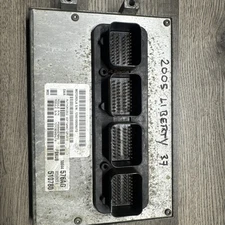 2005 LIBERTY Engine Control Module Computer ECU ECM PCM - P56044576AG