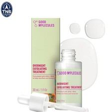 Overnight Exfoliating Serum AHA BHA 30ml Chemical Exfoliant for Face
