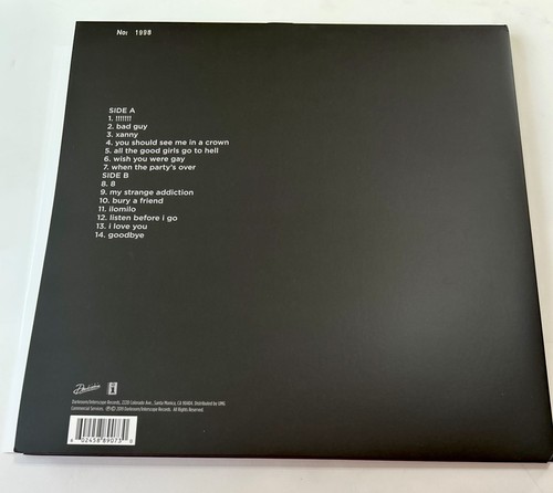 Billie Eilish When We All Fall Asleep Where Do We Go Blue Marble Vinyl LimitedEd - Picture 4 of 18