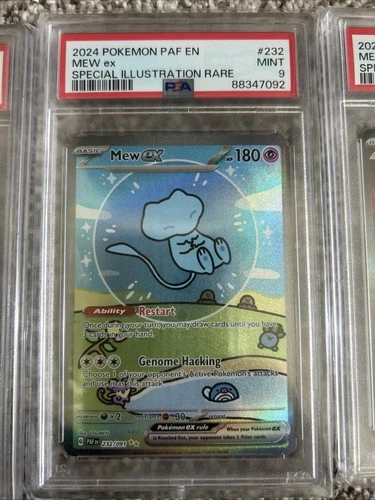 2024 Pokemon Mew Ex 232/091 Bubble Mew PSA 9