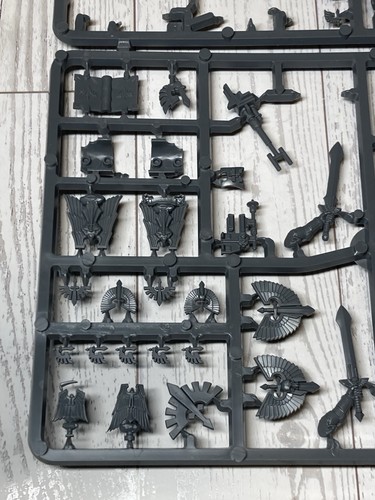 Warhammer 40K Space Marine Dark Angels Partial Bits Sheet 2006 Games Workshop - Picture 3 of 16
