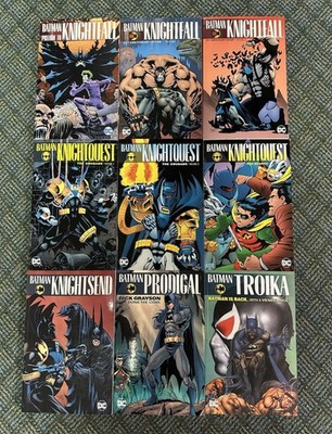 Batman Knightfall 25th Anniversary Edition Vol 1-9 Tpb