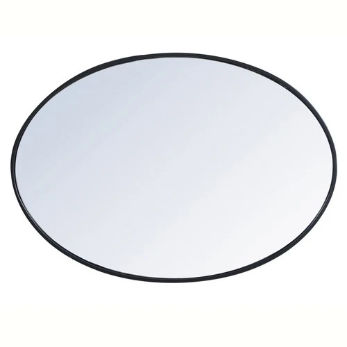 Elegant Lighting MR4624 Farren 33-1/4" W x 24" H Oval Metal - Black - Picture 7 of 11