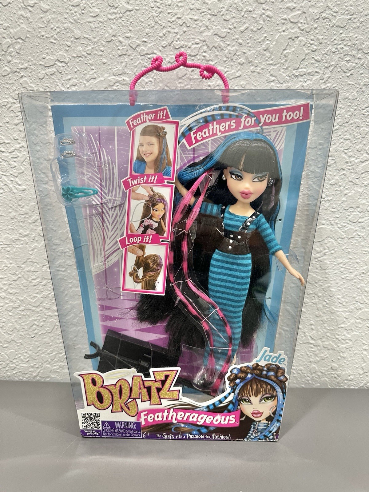 Bratz Featherageous Jade Doll 2012 W/Accessories Read Descri