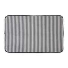 Bone Dry Striped Pet Cage Mat, X-Large - 25 x 39, Gray XL