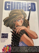 Vintage Gunhed Manga Pencil Board Shitajiki Anime Japan 7x10