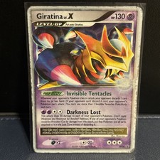 Giratina LV.X DP38 Diamond and Pearl Promo Holo Pokemon Card Poor Condition  on eBay