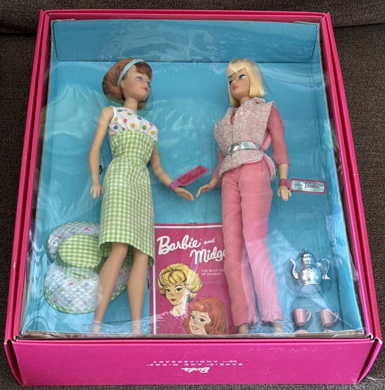 Barbie & Midge 50th Anniversary Gift Set Gold Label Collector/2012/NRFB