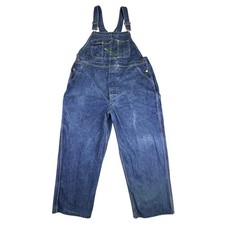 Key "Imperial" Aristocrat Of Overalls Denim Bibs Workwear Farmer Size 44x28