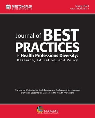 Journal of Best Practices in Health Professions Diversity, Sp... - 9781469683652