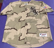 Authentic Jake Peavy #44 Chicago White Sox Majestic Camo Alternate Jersey 56