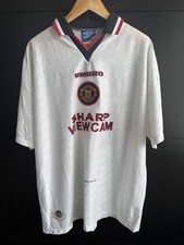 Mens Manchester United 1996-1997 Away Football Shirt - XXL - “Cantona 7”