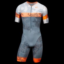 Pearl Izumi Team Octane Compression Suit Men's Xs/S MSRP 300 Orange New 