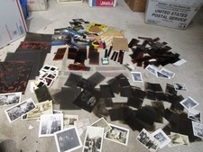 Lot 200 Vintage Old Photos Pictures NEGATIVES Black White Film Slides 35mm