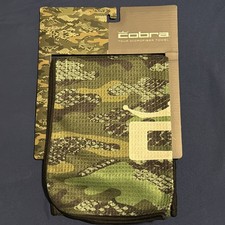 New Cobra Golf Tour Microfiber Club Towel Camo Green 39x14