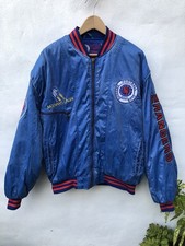 Vintage Glasgow Rangers 1990–1992 Bomber Jacket Campri Football Men's M Boxy Fit