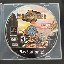 Armored Core 3 (Sony PlayStation 2, PS2, 2002) Disc Only