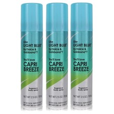 Designer Imposters Capri Breeze by Parfums De Coeur Body Spray 2.5 oz for Women