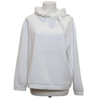 Sa.Hara Blue, Kapuzenpullover, Größe: L, Weiß, Elasthan/Polyester/Viskose #m3d