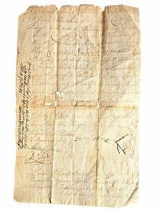 1770 antique COLONIAL LEGAL DOC goldsborough me John HANSON power of attorney