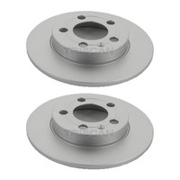 2 Bremsscheiben Voll Ø 239 Mm Triscan Bremsen-Expertise FüR U.A. VW Bora