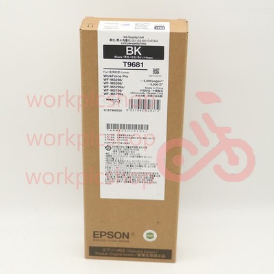 1PCS NEW T9681 Black Ink Cartridge For Epson WF-M5799a M5799 WF-M5299a M5299
