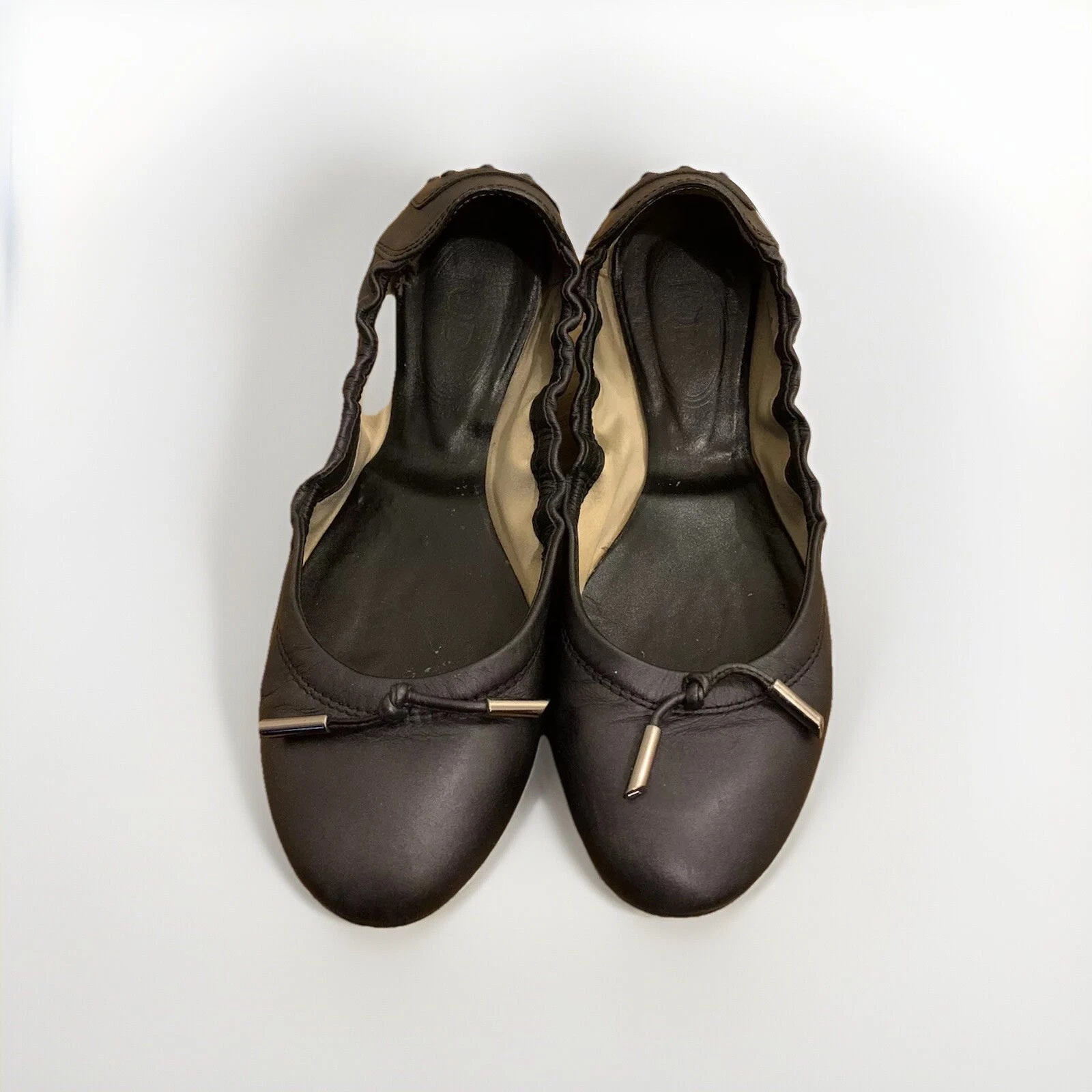 Ballerine da donna ballerine scarpe da guida viola intenso taglia UK 5 38 TOD’S