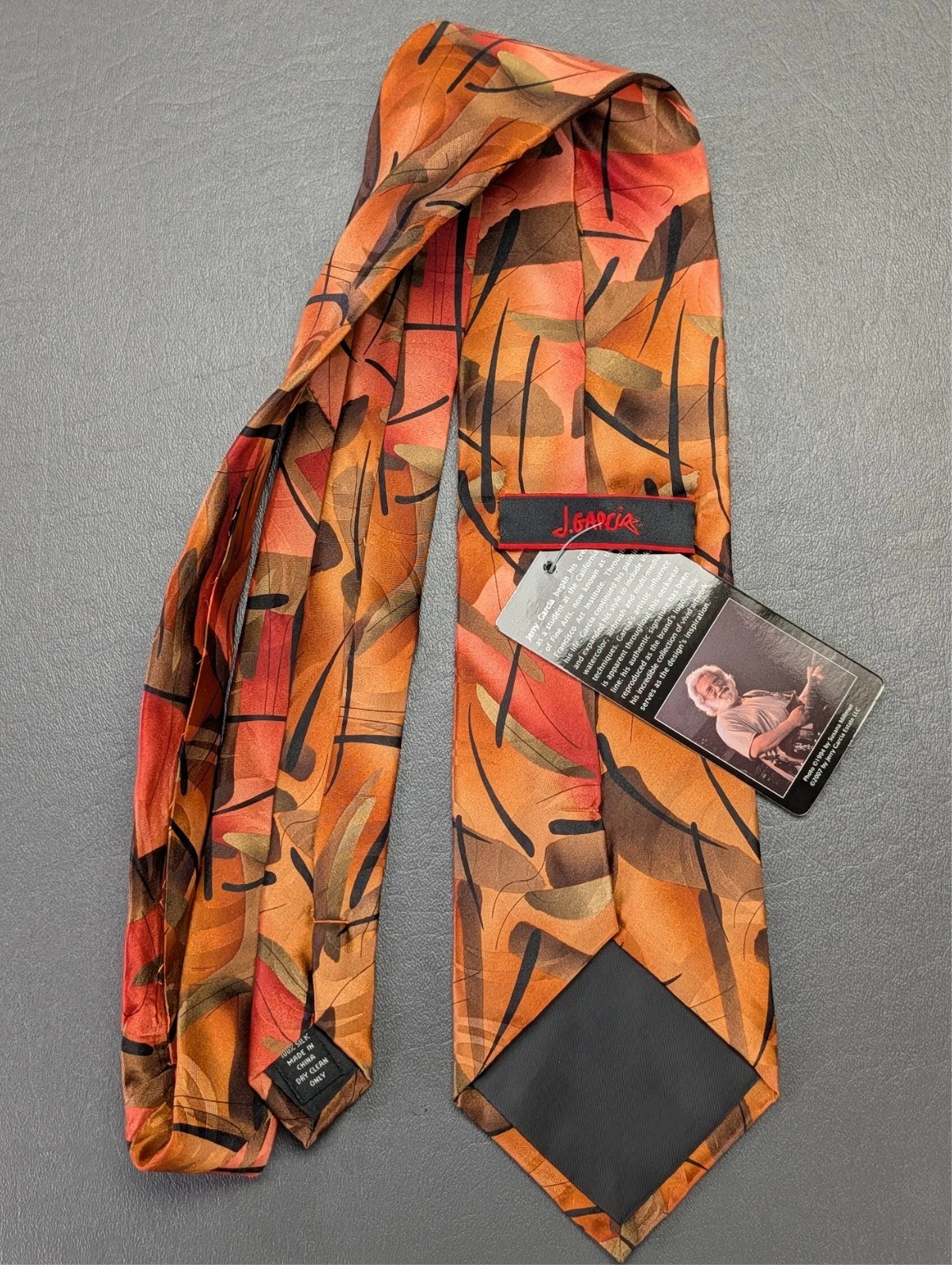 J. Garcia Silk Tie Lot: Clockworks - product detail image 7