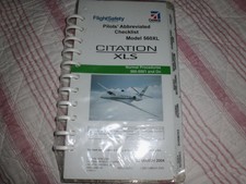 Cessna Citation Excel Normal Checklist 560xl Manual For Sale Online Ebay