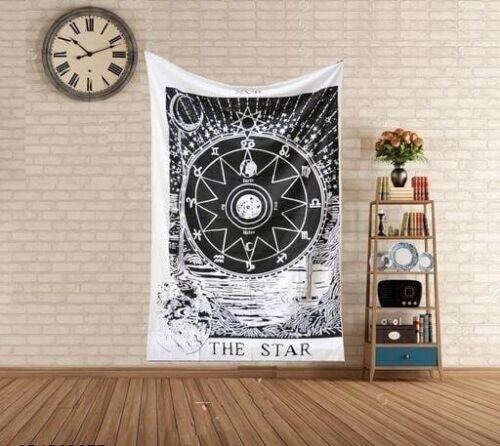 Bedspread Mandala Indian Decor Wall Hangings Twin Cotton Tapestry Bedroom Throw - Picture 3 of 4