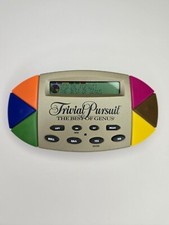 Trivial Pursuit The Best Of Genus Electronic HandHeld Game Tested Works